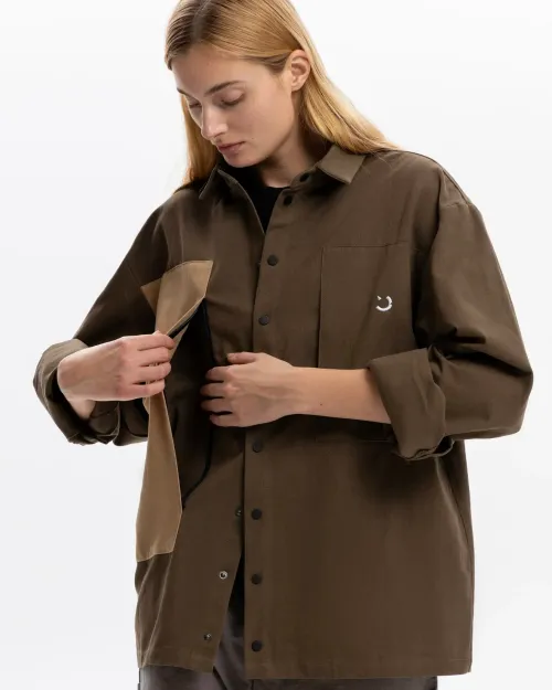 Рубашка Outerkit Outland Craft V2 коричневая