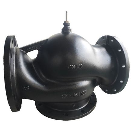 Клапаны регулирующие трёхходовые DAV Control VFD 316 чугунные фланцевые