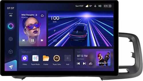 Магнитола для Volvo S60 2 Y20 2010-2018 - Teyes CC3-2K монитор 13" 2K QLED на Android 10, Быстрая, 4G SIM-слот, CarPlay