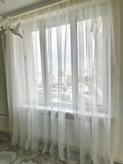 Тюль органза Дождик 270х200 см