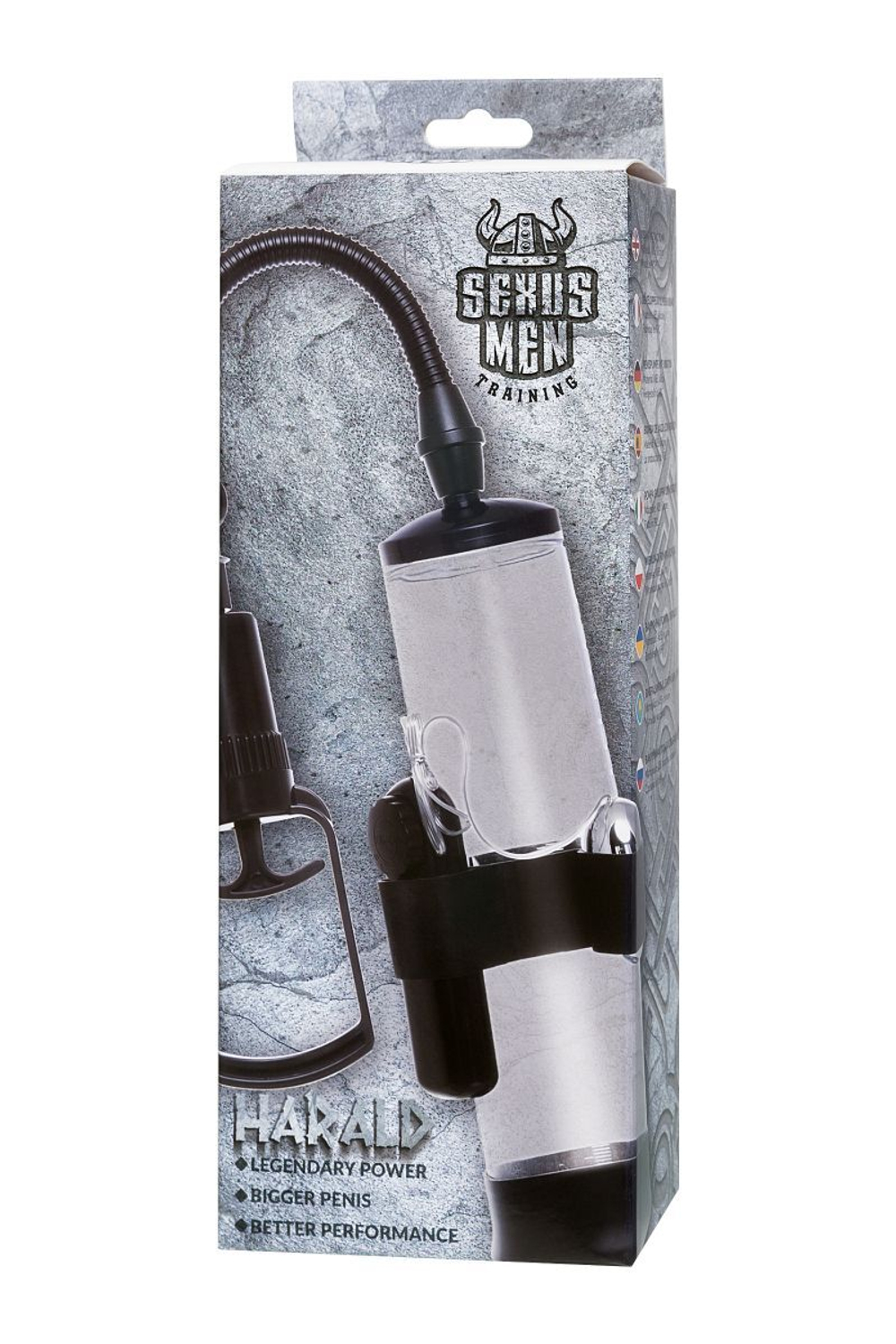 Прозрачная механическая помпа Harald (Цвет: прозрачный)