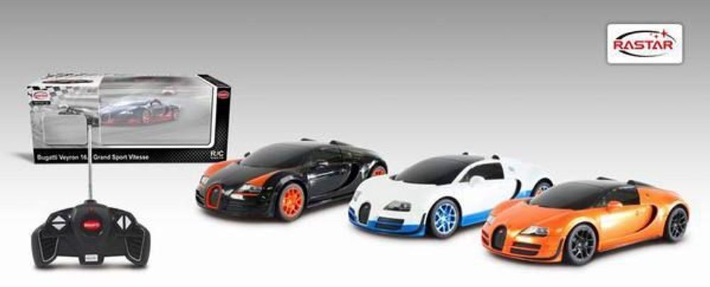 Купить Машинка Bugatti Veyron Grand Sport Vitesse детская.