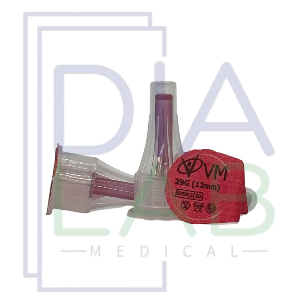 Иглы для шприц ручек 12мм 29G инсулиновые VOGT Medical 100 шт