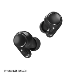 Bluetooth-гарнитура Deppa Air Ultra TWS BT 5.1 (D-44172) с зарядным устройством 500 мАч Графитовый