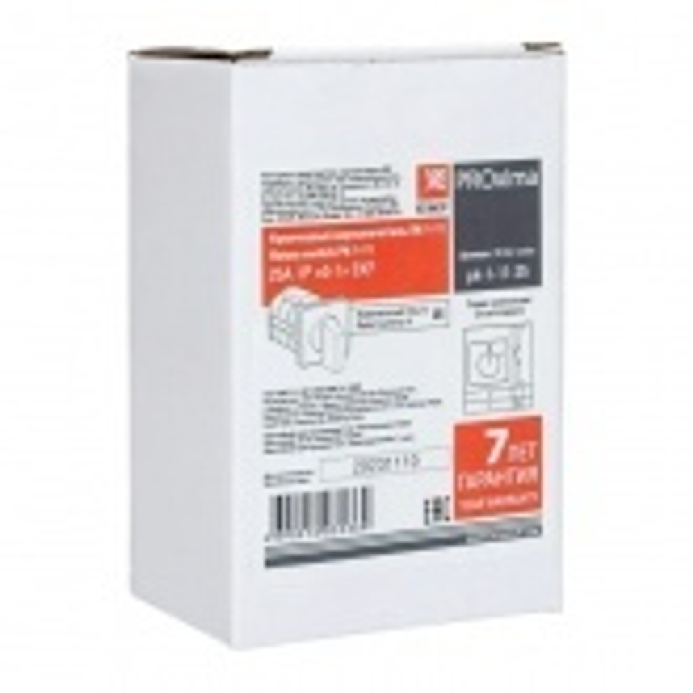 Переключатель кулачковый ПК-1-11 25А 1P "0-1" IP20 EKF pk-1-11-25
