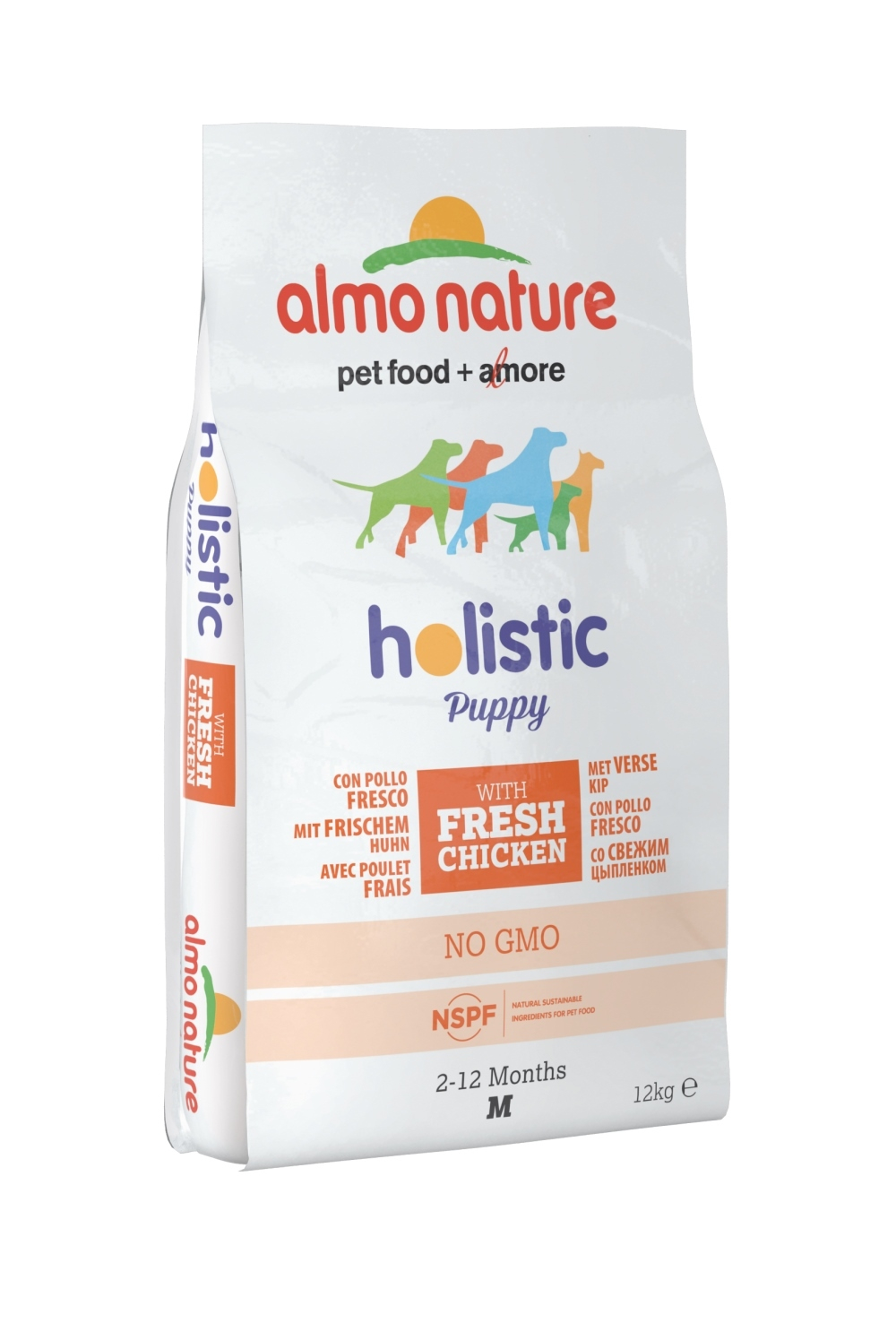 Almo Nature Для Щенков всех пород с Курицей (Holistic - Medium Puppy&Chicken) 12 кг