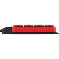 Колодка ЭРА K-4e-RED-IP44 каучуковая с заземлением 4 розетки 16A IP44 красная | Электротовары