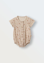 1513-341 Боди из муслина (мелкая клетка)