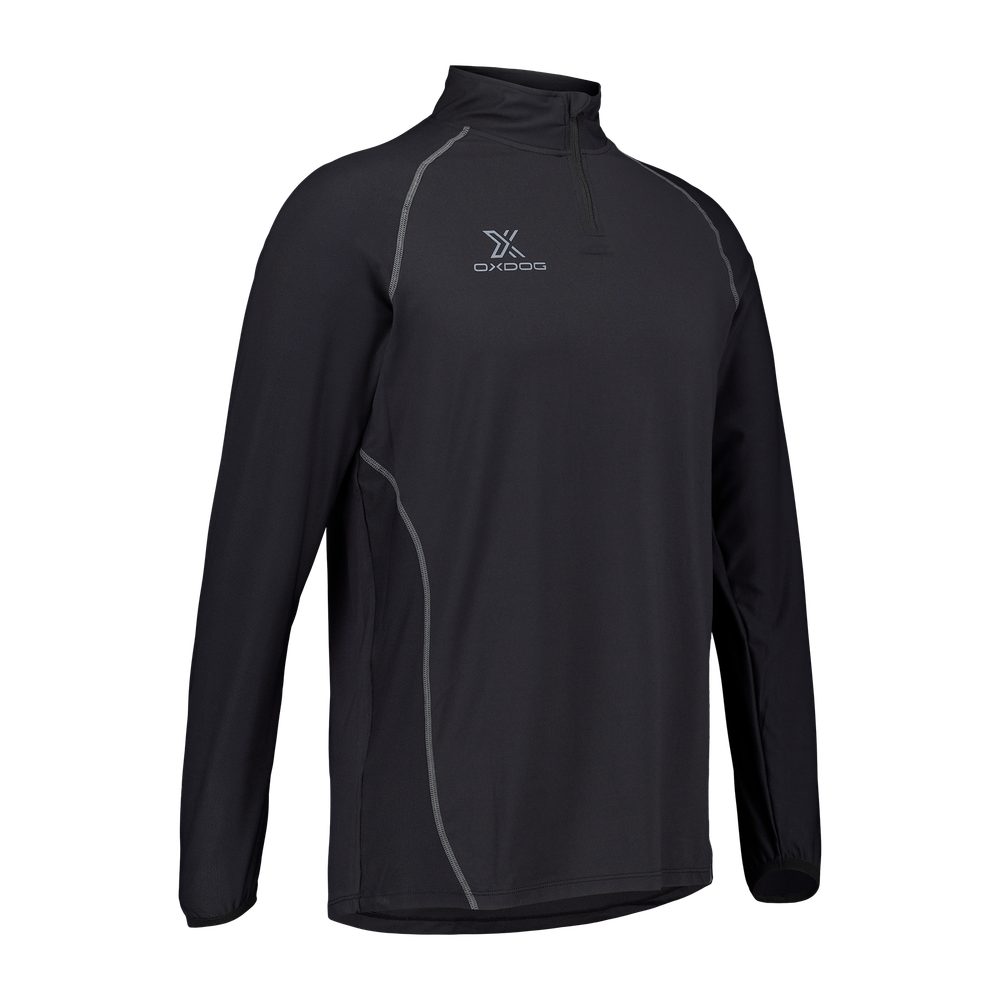 Футболка Black Delta черная 2025 для падел дышащая