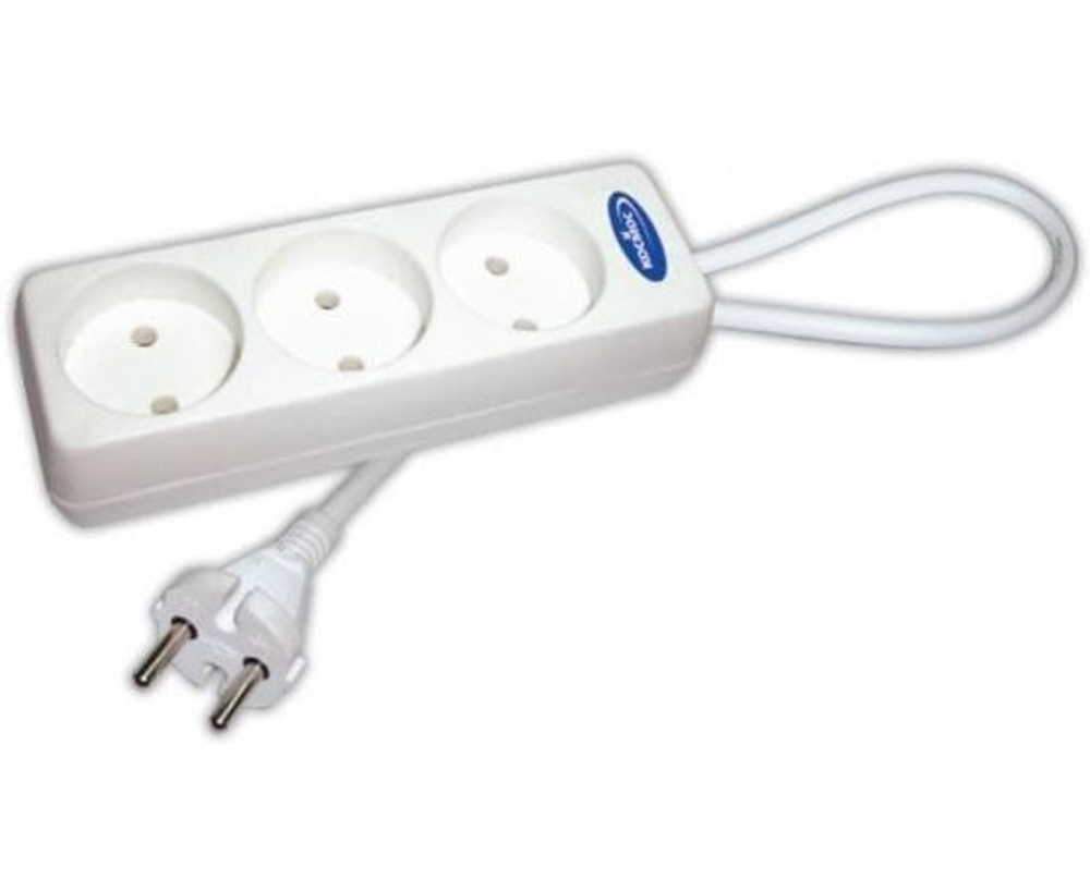 Удлинитель 3х3м с заземл. 16А IP20 ПВС 3х1 КОСМОС YKsm3m-3g-Z(K)