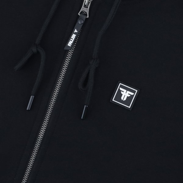 Худи Fallen Zip Hoodie (black/black) артикул: - купить в магазине Дайс