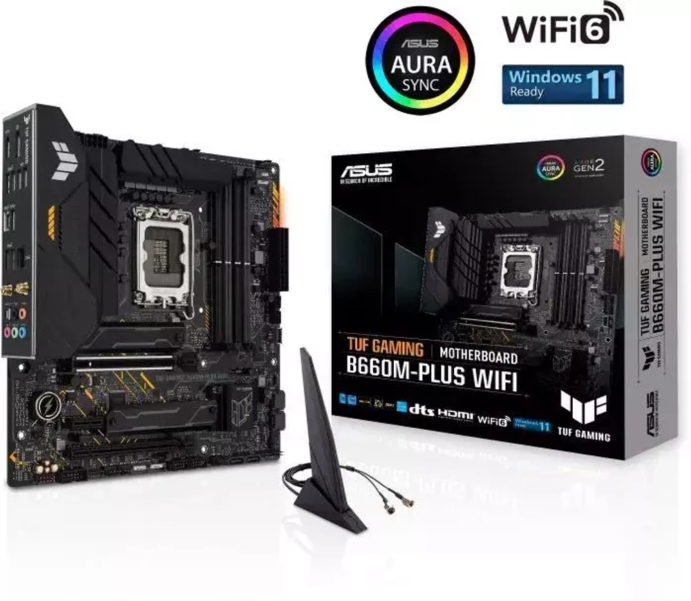 Материнская плата ASUS TUF GAMING B660M-PLUS WIFI RTL