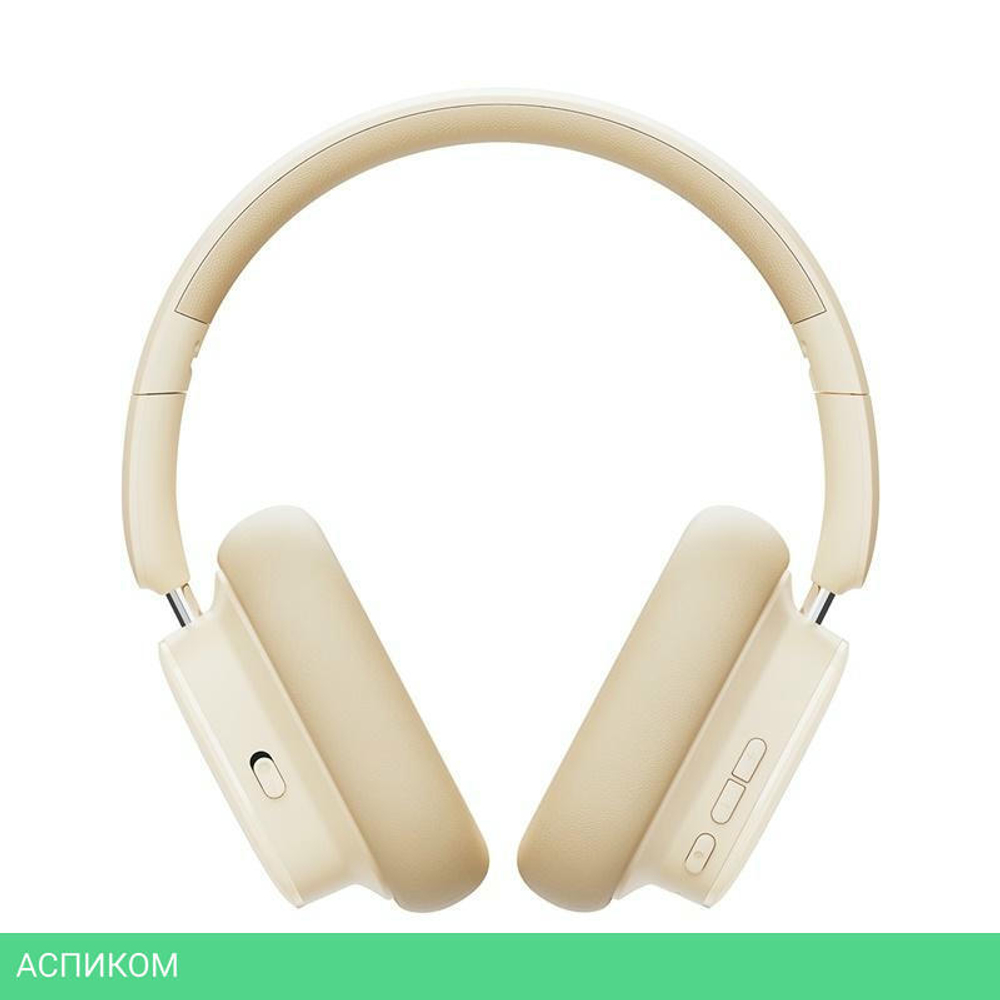 Наушники Baseus Bowie H1i Noise-Cancellation Wireless Headphones Stellar White (A00050402223-00)