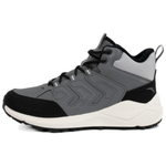 Anta Mid top Insulated Shoes Men"s Plain Black/Basic Lime Gray