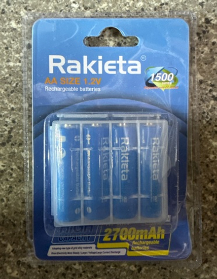 Аккумулятор Rakieta Ракета АА палец 4 шт