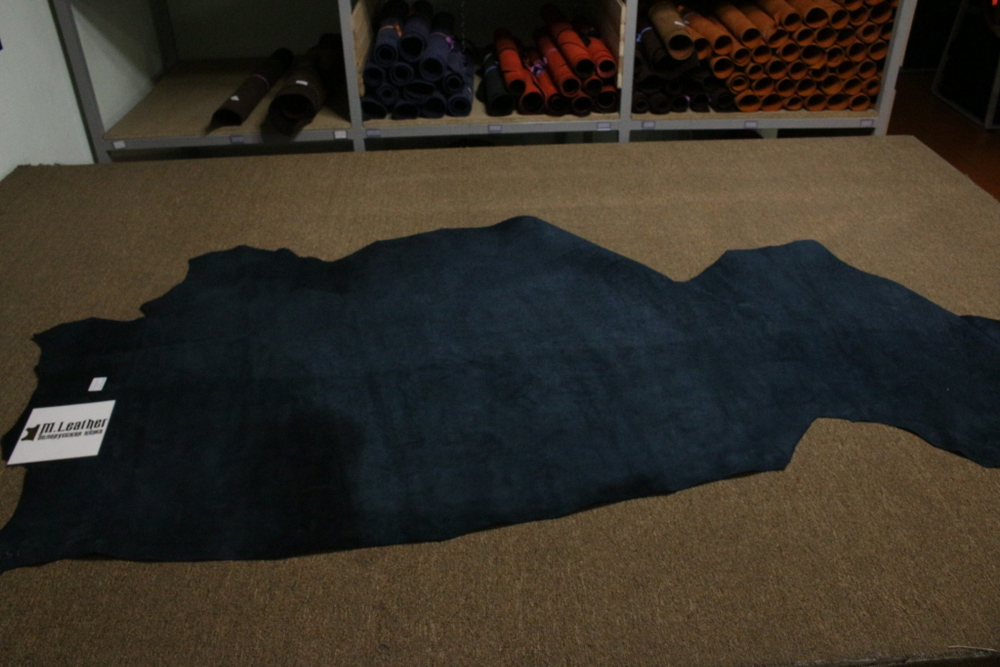 1,1-1,3 мм Кожа Галантерейная Шлифованная тёмно-зеленая