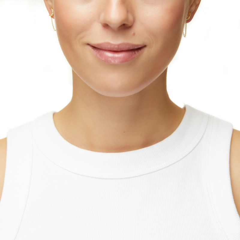 Серьги Маленькая Луна