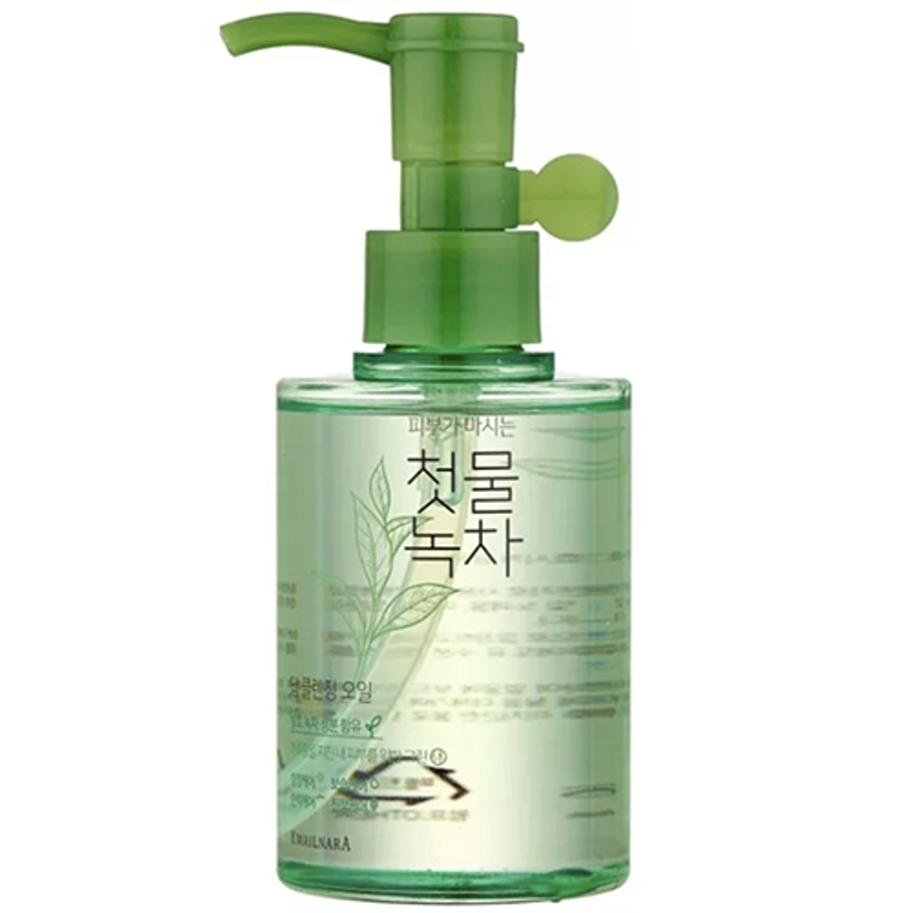 Kwailnara Green Tea Deep Cleansing Oil гидрофильное масло для лица очищающее 170 мл