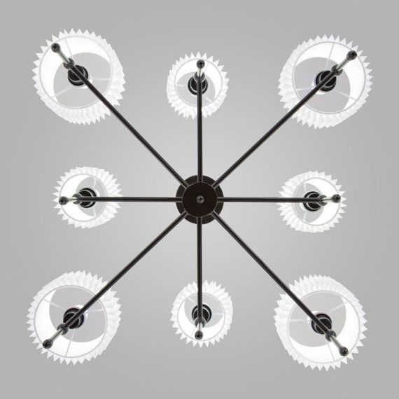 Подвесная люстра Eurosvet Notturno 60162/8 черный