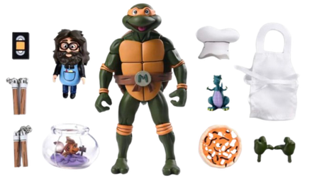 Фигурка Neca Teenage Mutant Ninja Turtles Cartoon Ultimate Michelangelo VHS