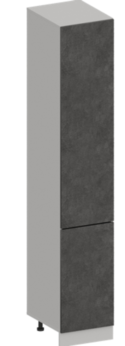 Кухня Модуль ШП 400 Белый / Бетон