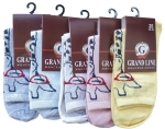 Носки женские GRAND LINE (Ж-84, жираф в очках), р. 25 (new)