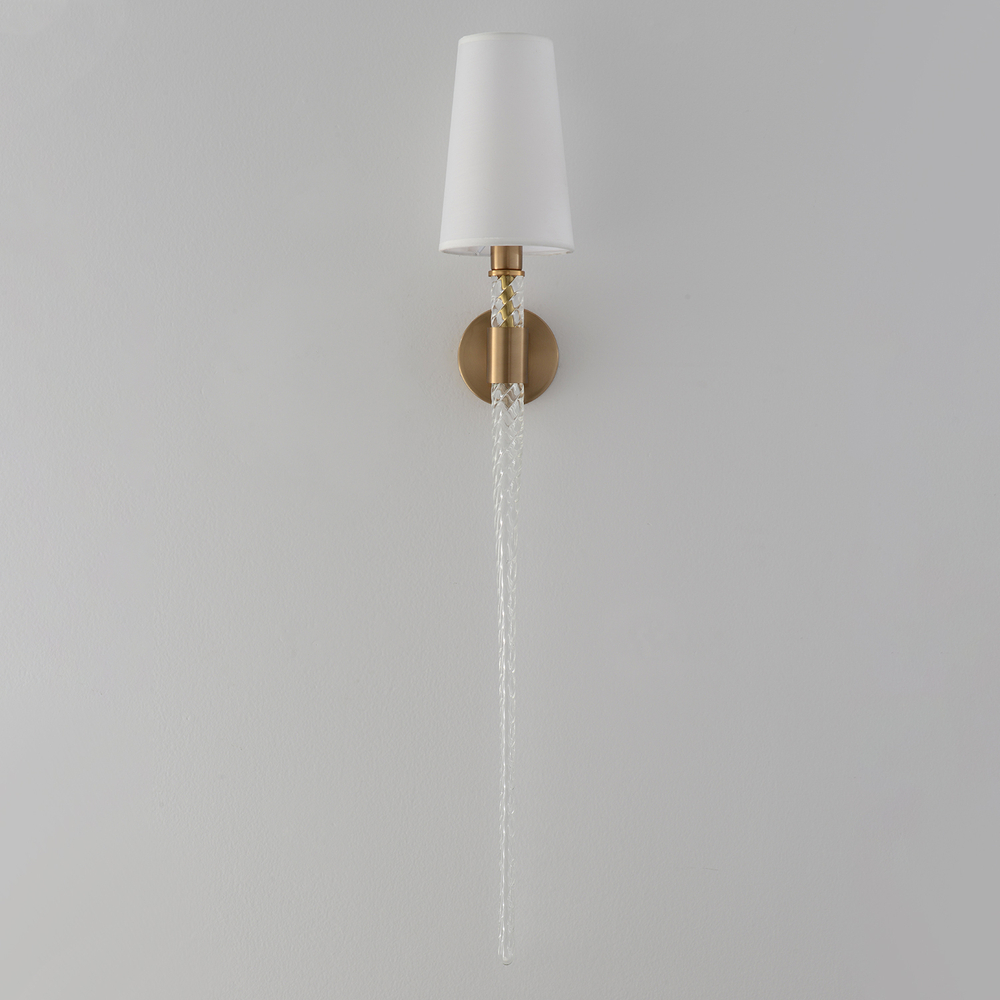 Настенный светильник Crystal Lux LUMINOUS AP1 BRASS