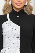 Платье "Королева красоты" (блэк энд вайт) П5281 LT Collection