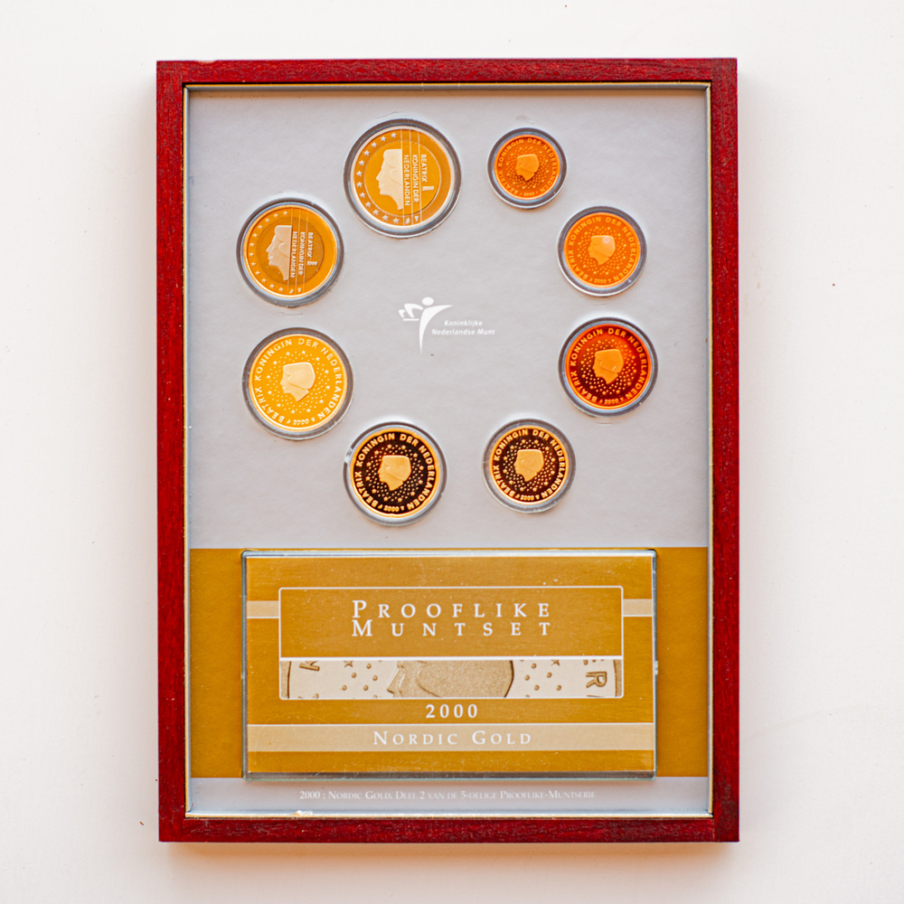 Netherlands 2000 Prooflike Coin Set