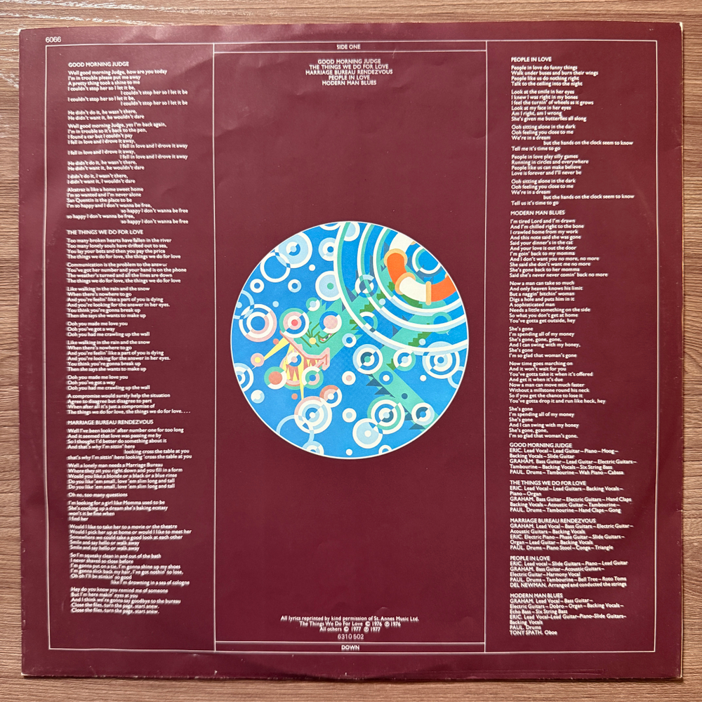 10cc - Deceptive Bends (Скандинавия 1978г.)