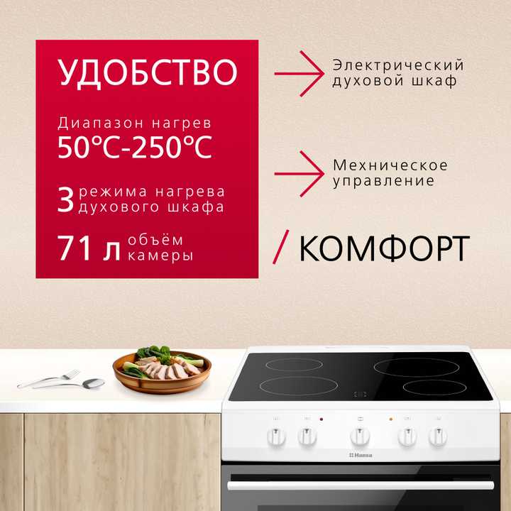 Электрическая плита Hansa FCCW63000H