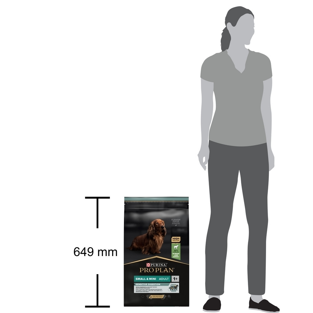 Сухой корм, Ягненок, для взрослых собак мелких пород Pro Plan 7кг