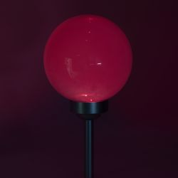 Светильник уличный ЭРА ERASF22-55 Шар на солненечной батарее садовый RGB d 15 см | Садовые декоративные светильники