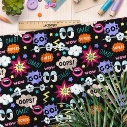 Ткань мембрана wow поп арт