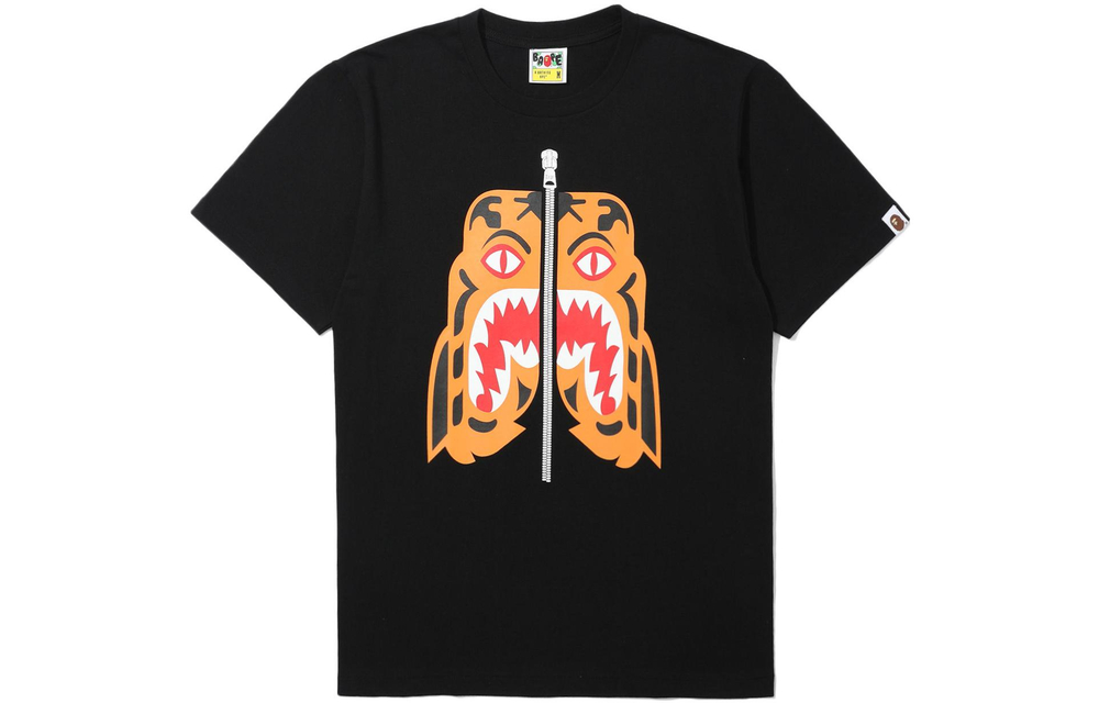 A Bathing Ape Bathing Ape Tiger Cotton T Shirt