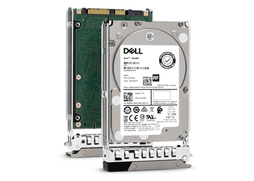 Жесткий диск Dell 000HVH 10-TB 6G 7.2K 3.5 SATA w/X7K8W