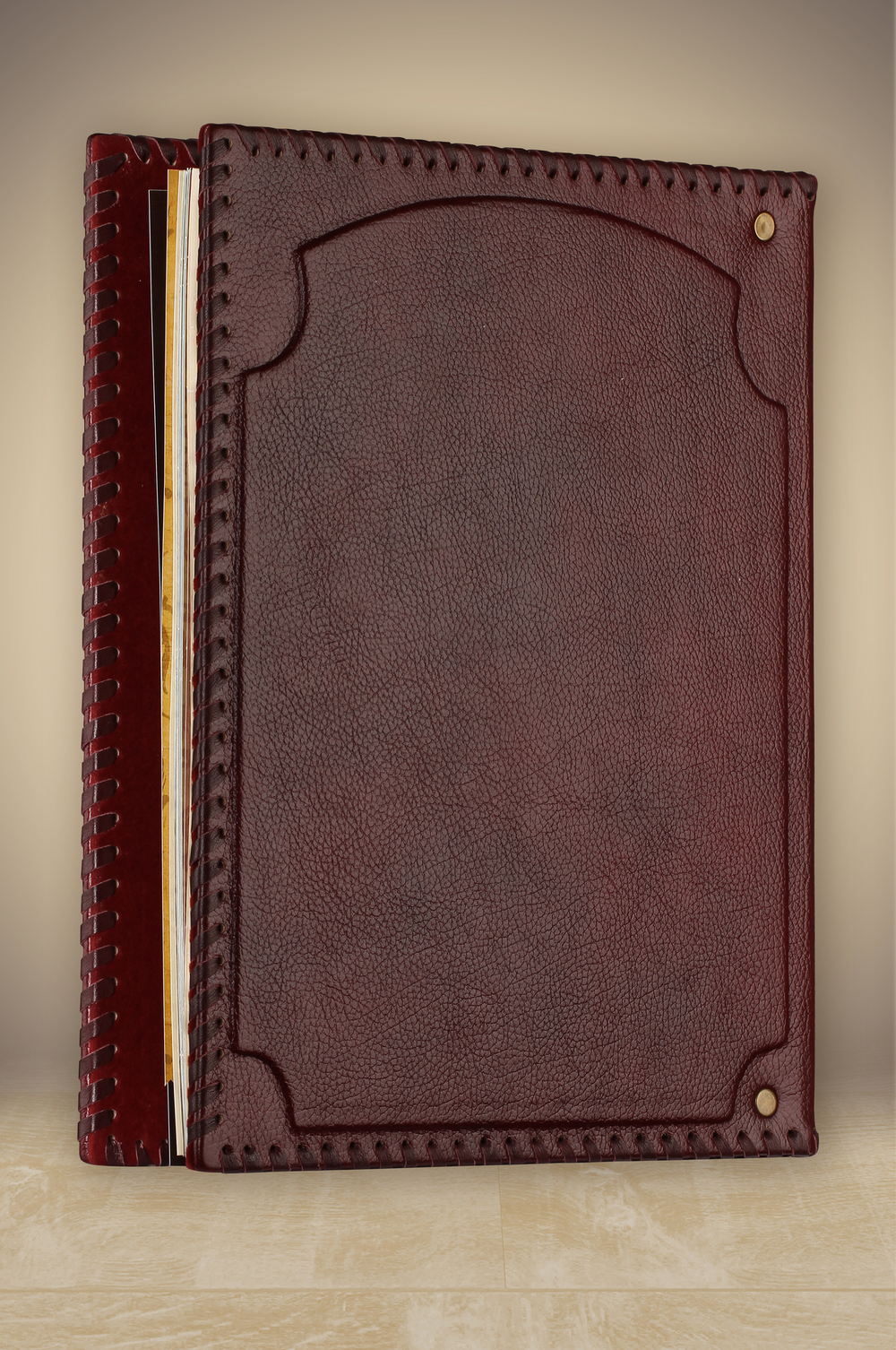 Родословная книга Изысканная в оплетке (кожа)