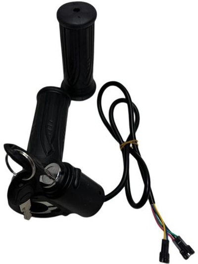 Ручка газа с замком зажигания Kugoo провод 60 см