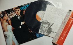 Винтажная виниловая пластинка LP John Barry The Best Of 007 With John Barry (Japan 1970) (Obi)