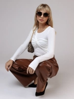 Лонгслив с узлом