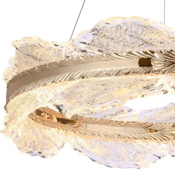 Люстра подвесная LED 70W 3000К 4050/03/06P золото Storm Stilfort