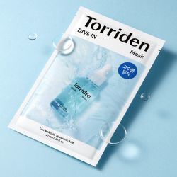 TORRIDEN Увлажняющая маска с низкомолекулярной гиалуроновой кислотой Dive-In Low Molecular Hyaluronic Acid Mask Pack 27 мл.
