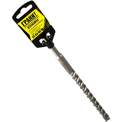 Бур ГРАНИТ SDS+ Quadro-X 16,0*310