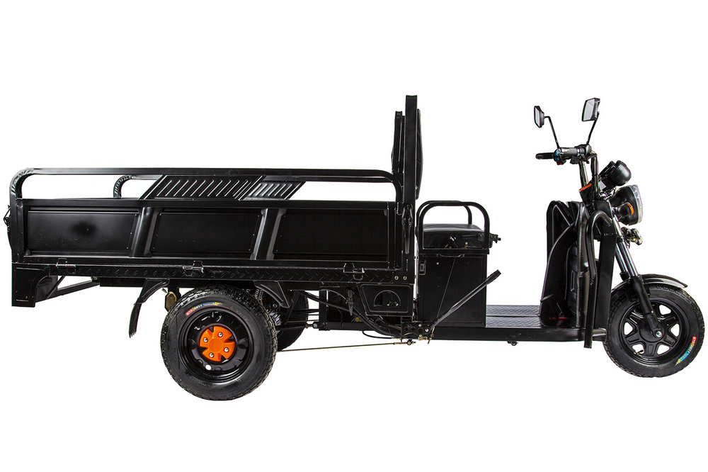 Грузовой электротрицикл Rutrike D4 1800 60V1500W Черный-2496