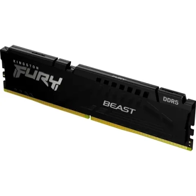 Память оперативная Kingston DDR5 16GB 6000MHz Fury Beast Black Expo RTL Gaming (KF560C30BBE-16)