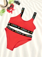 купальник раздельный спортивный с топом парео