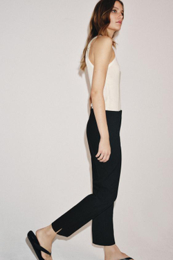 ZARA БРЮКИ СО СТРЕЛКАМИ — ZW COLLECTION, ЧЕРНЫЙ