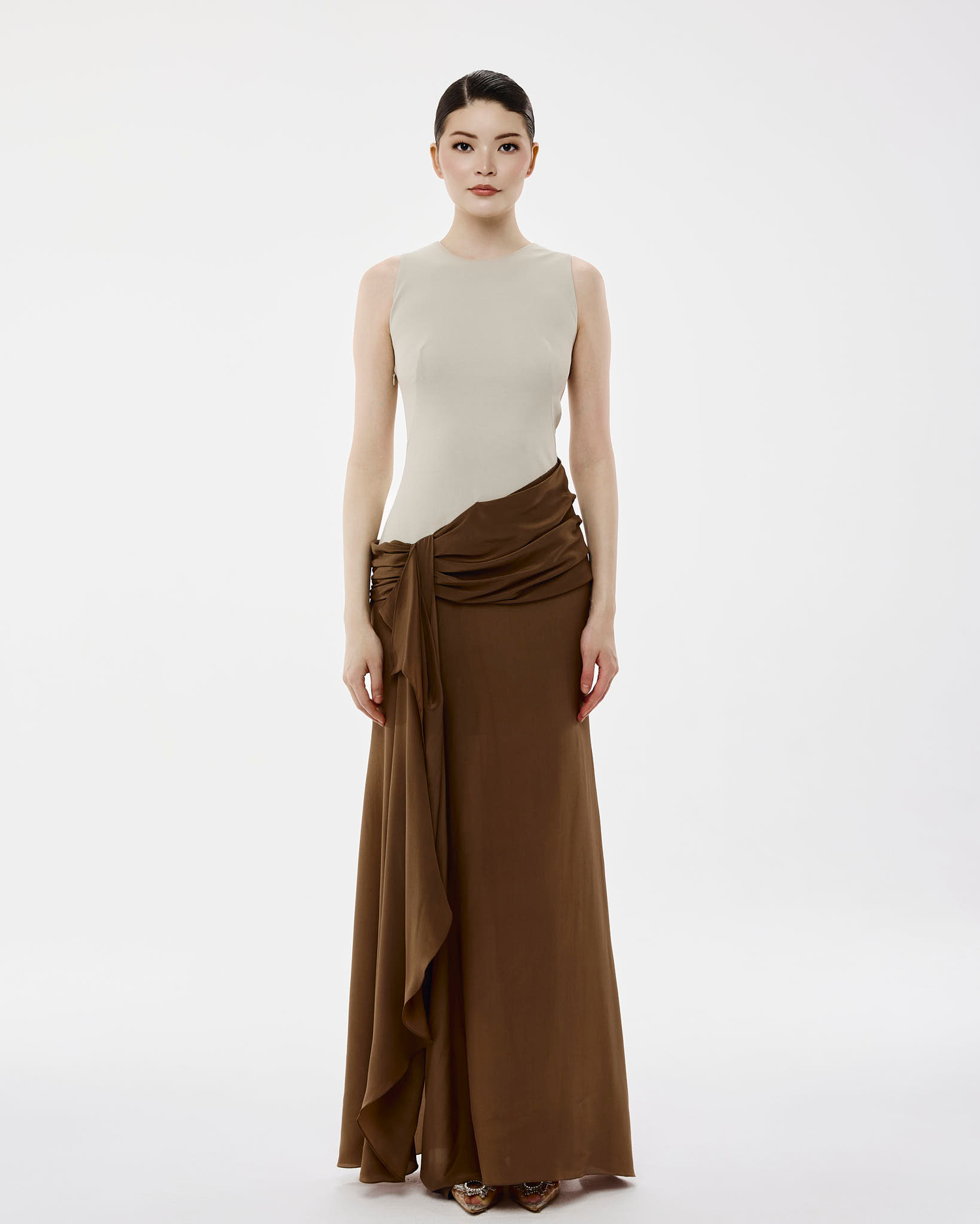 Платье Nereida (Нереида) бежевое