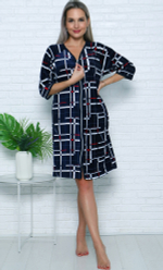 Халат велюровый Д-168К