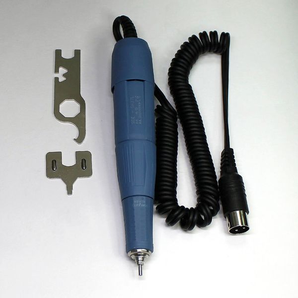 Аппарат для маникюра/педикюра Marathon 3N/SH37L(M45) серебристый/синий с педалью